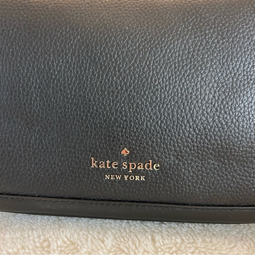 NWT Kate Spade Black Leather Women's Bag - Picture 2 of 8